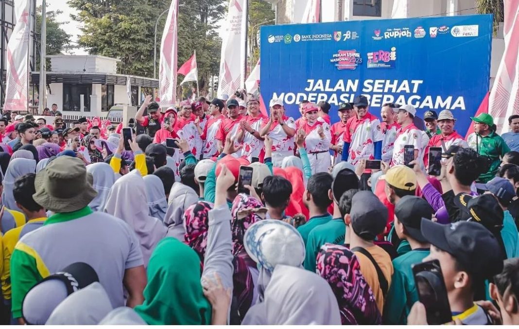 Jalan Sehat Moderasi Agama di Jember jempolindo