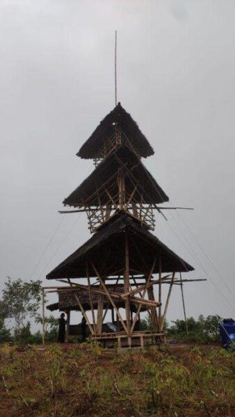 Jawa barat, Ciptagelar, tower internet, jempolindo