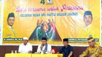 Partai Golkar Kabupaten Jember Gelar Doa Bersama Untuk Palestina