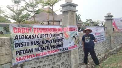 Jumantoro: Pupuk Subsidi Dibatasi Alur Distribusi Ruwet Petani Jember Mumet