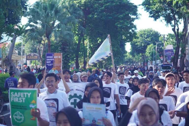 DK3P Jatim Sapa Warga di Car Free Day