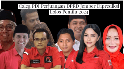 Pemilu 2024, PDIP Jember Kemungkinan Nambah 1 Kursi, 3 Petahana Terpental 