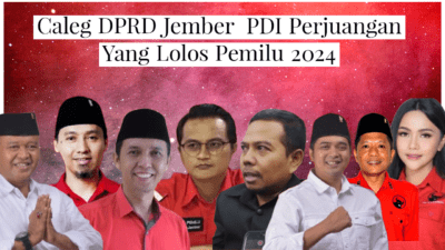 PDIP Jember Raih 8 Kursi Didominasi Wajah Baru, 4 Petahana Terpental 