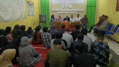 Dialog FPK Kabupaten Jember Bersama Pemuda, Oloan: Jangan Malu Mengakui Sukunya 