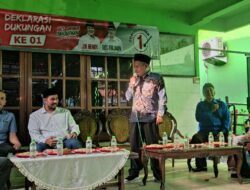 Eks DPAC Partai Demokrat Jember Gelar Deklarasi Dukung Paslon 01 Hendy – Gus Firjaun 